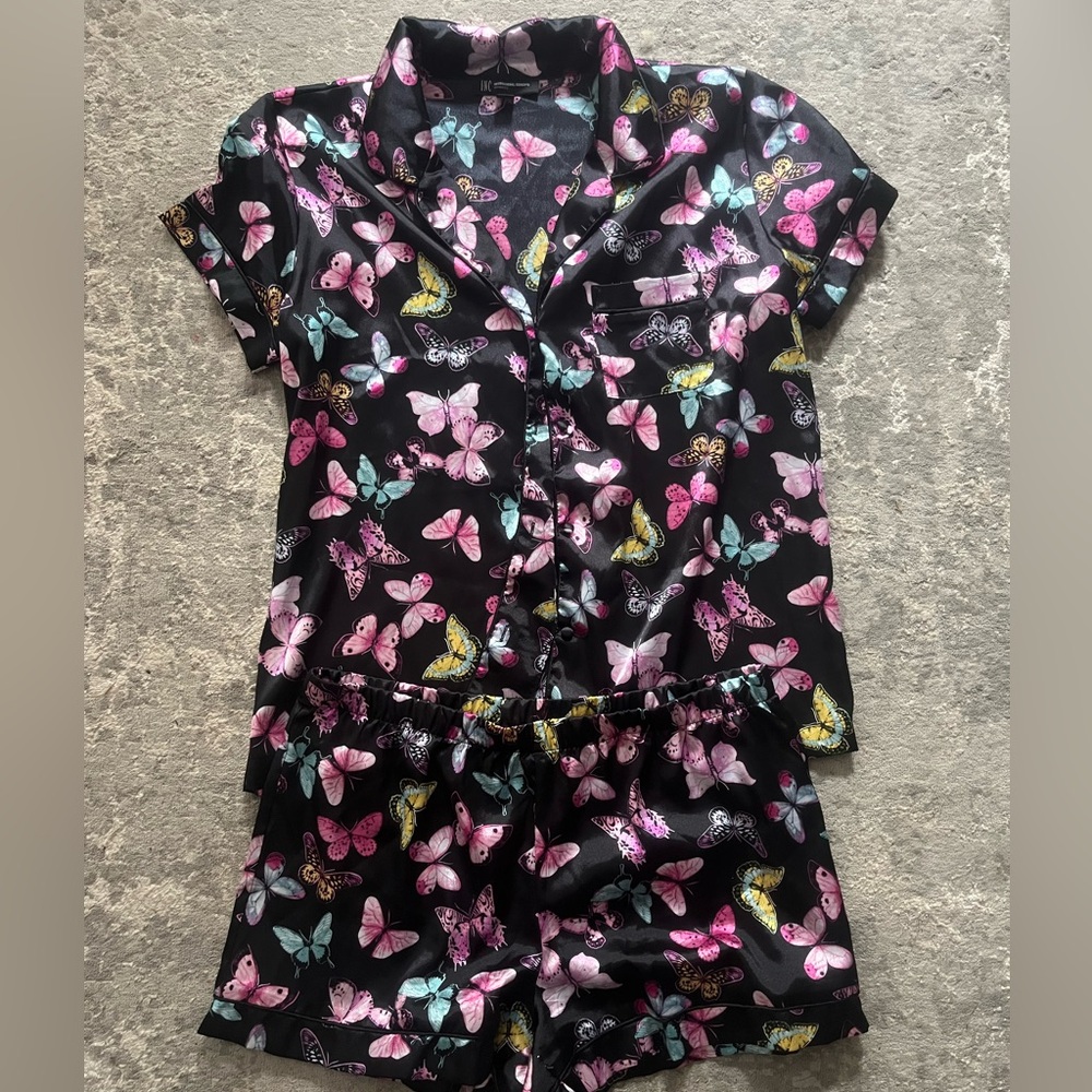 INC Collar Pajamas Set. Medium